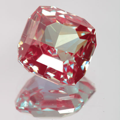 Faceted Square Lab Alexandrite Gemstone