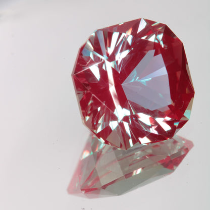 Faceted Square Lab Alexandrite Gemstone