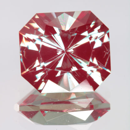 Faceted Rectangle Lab Alexandrite Gemstone