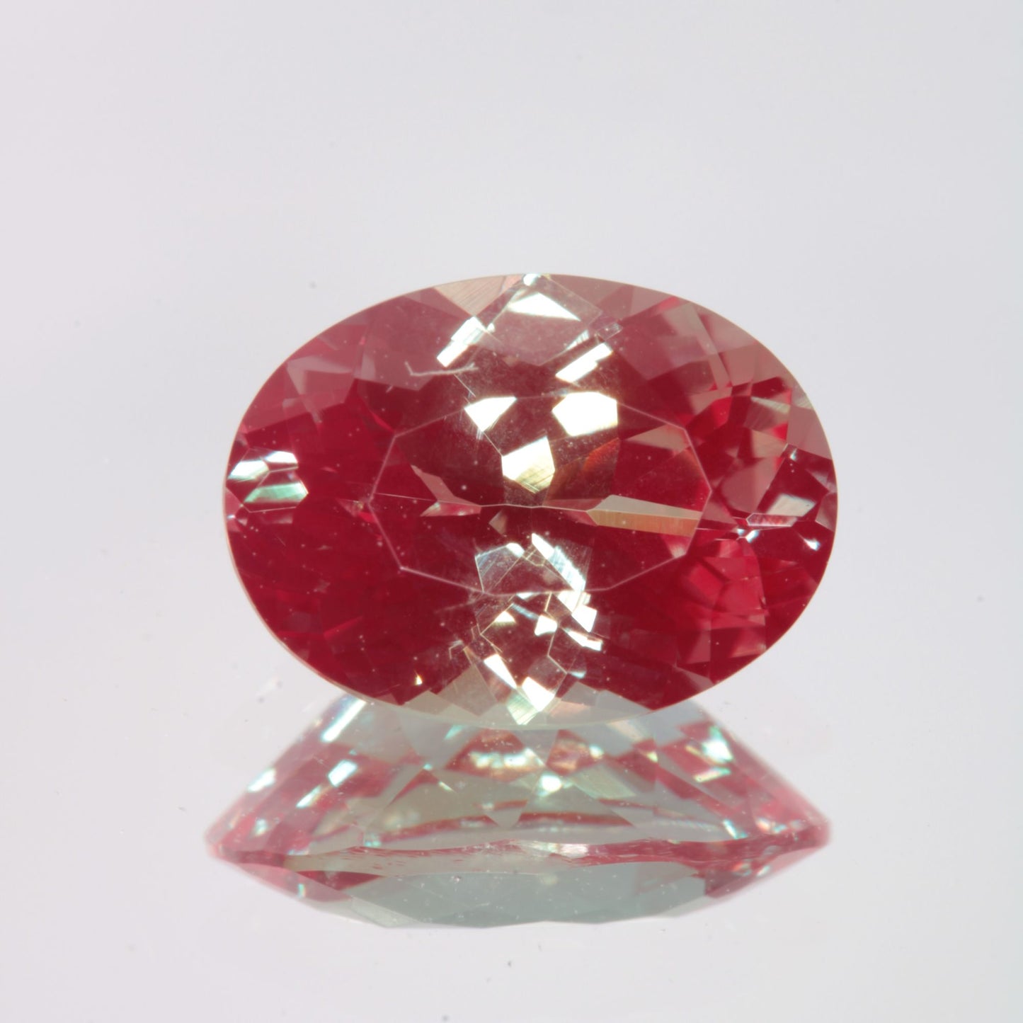 Faceted Oval Lab Alexandrite Gemstone