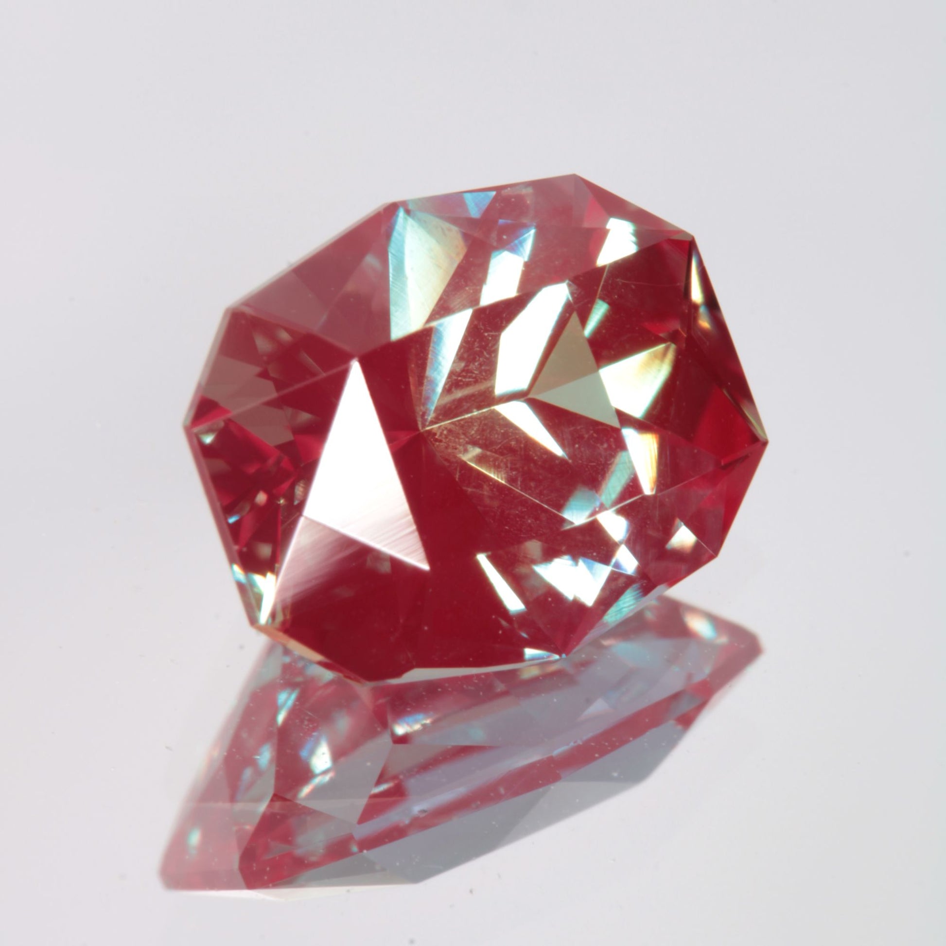 Faceted Oval Lab Alexandrite Gemstone