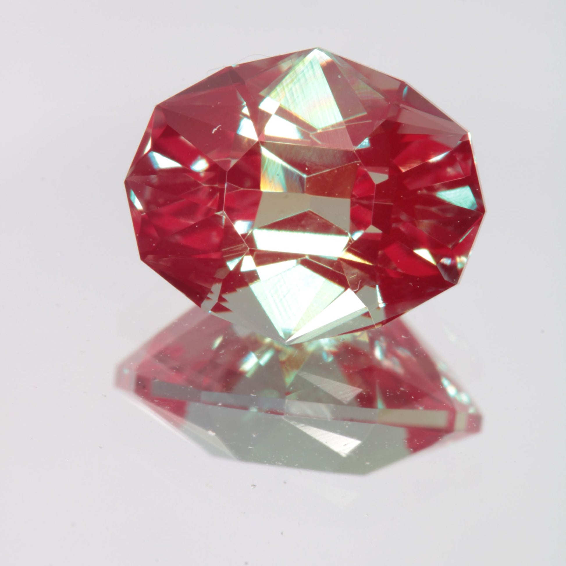 Faceted Oval Lab Alexandrite Gemstone
