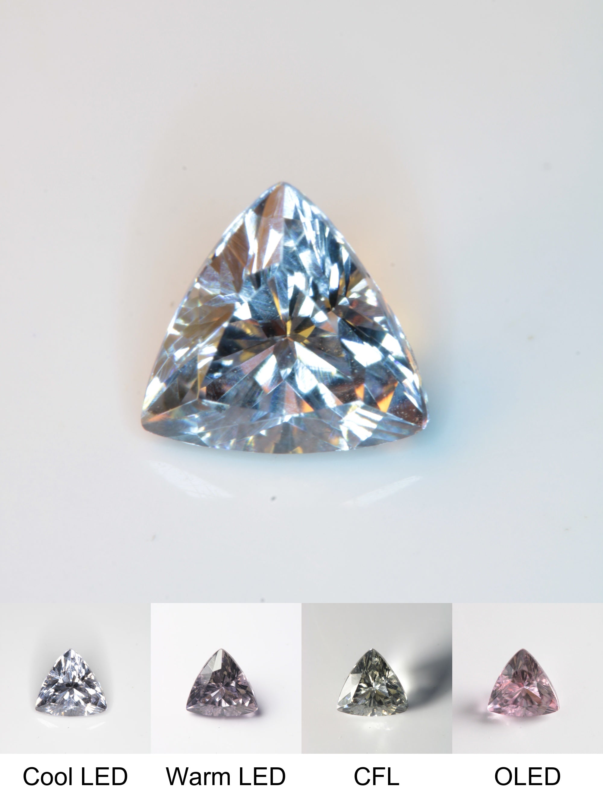 Dusk Grey Laser Garnet, Purple Grey Nd+ Laser YAG