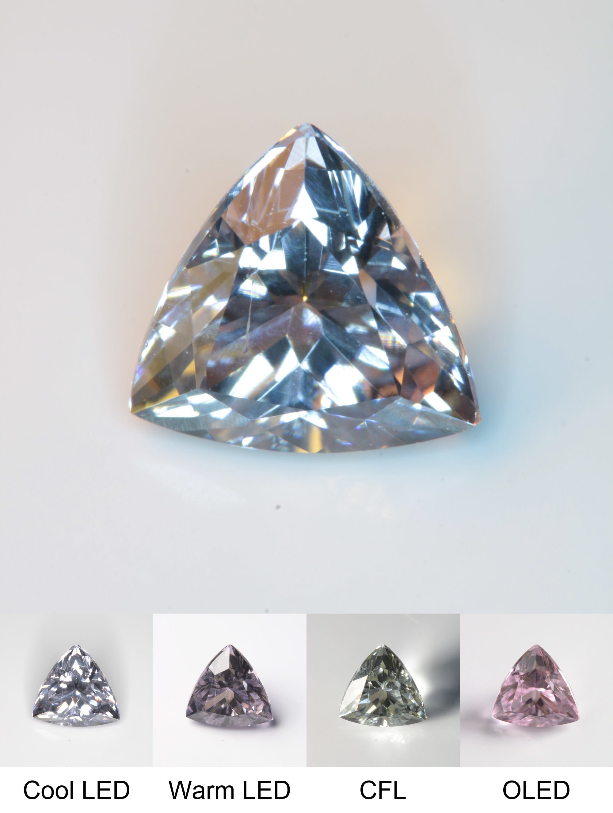 Dusk Grey Laser Garnet, Purple Grey Nd+ Laser YAG