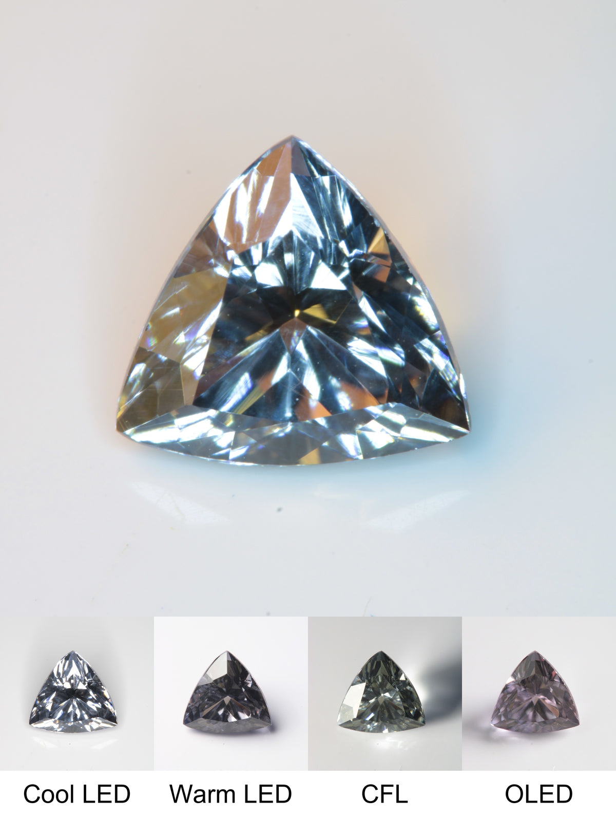 Dusk Grey Laser Garnet, Purple Grey Nd+ Laser YAG