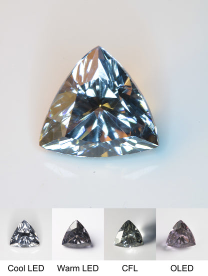 Dusk Grey Laser Garnet, Purple Grey Nd+ Laser YAG