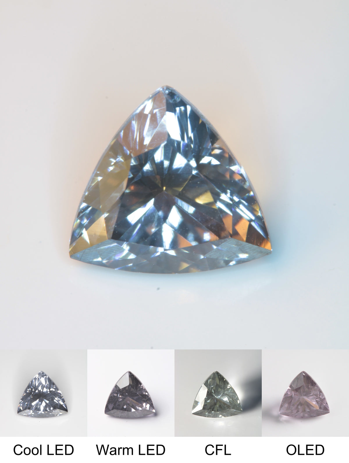 Dusk Grey Laser Garnet, Purple Grey Nd+ Laser YAG