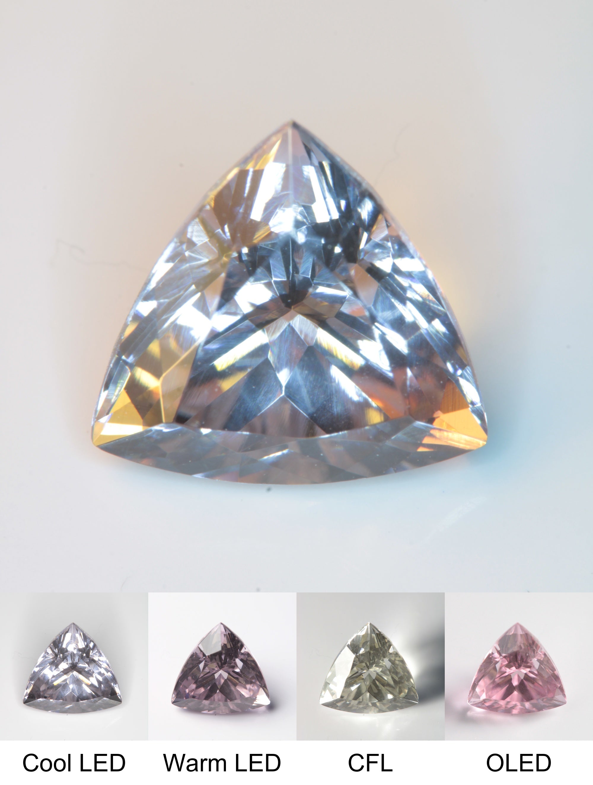 Dusk Grey Laser Garnet, Purple Grey Nd+ Laser YAG