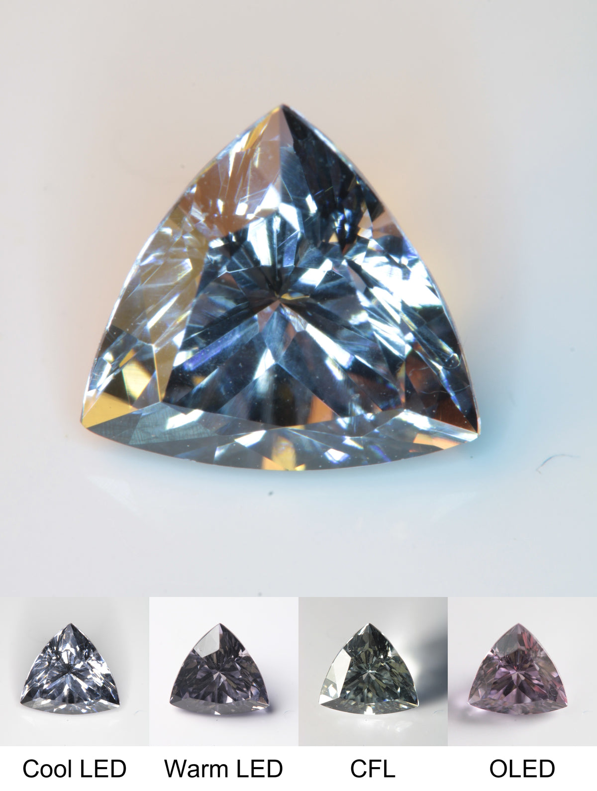 Dusk Grey Laser Garnet, Purple Grey Nd+ Laser YAG