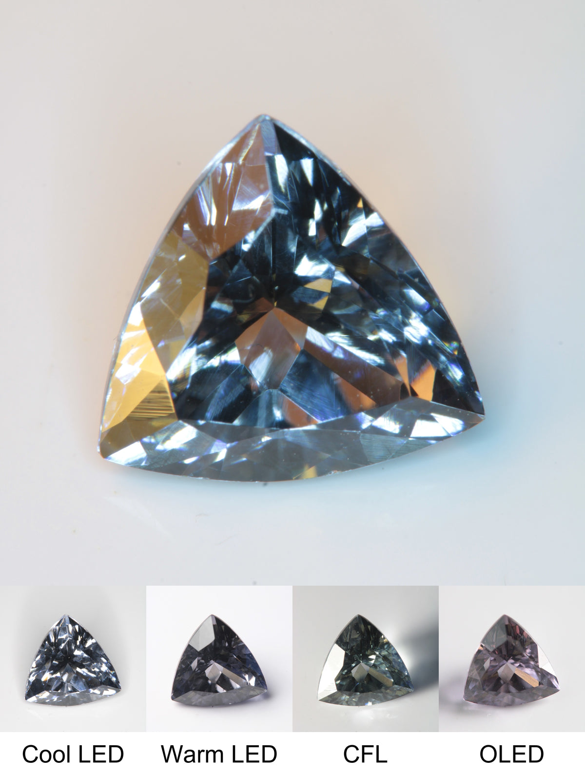 Dusk Grey Laser Garnet, Purple Grey Nd+ Laser YAG