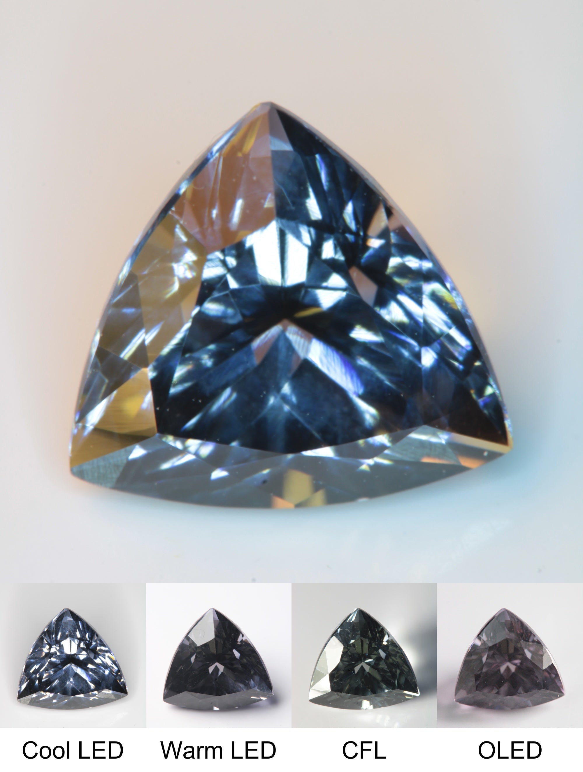 Dusk Grey Laser Garnet, Purple Grey Nd+ Laser YAG