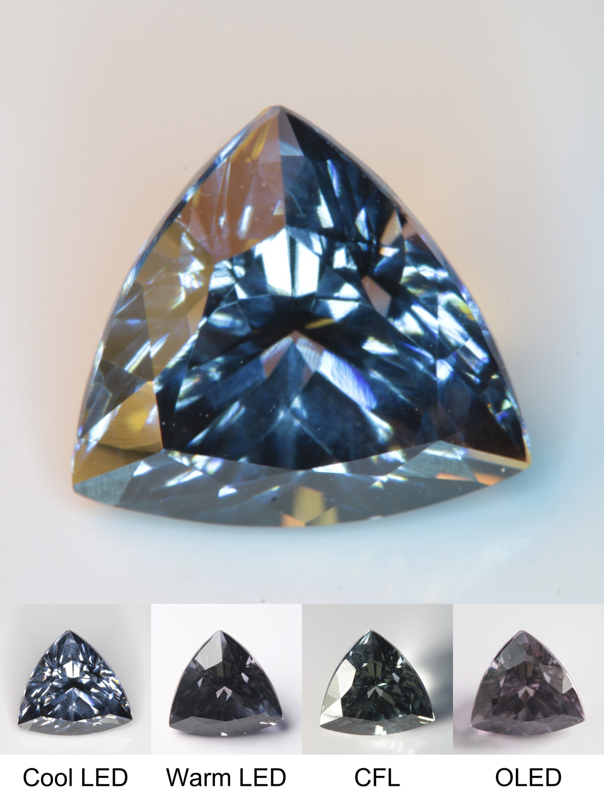 Dusk Grey Laser Garnet, Purple Grey Nd+ Laser YAG