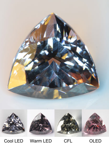 Dusk Grey Laser Garnet, Purple Grey Nd+ Laser YAG