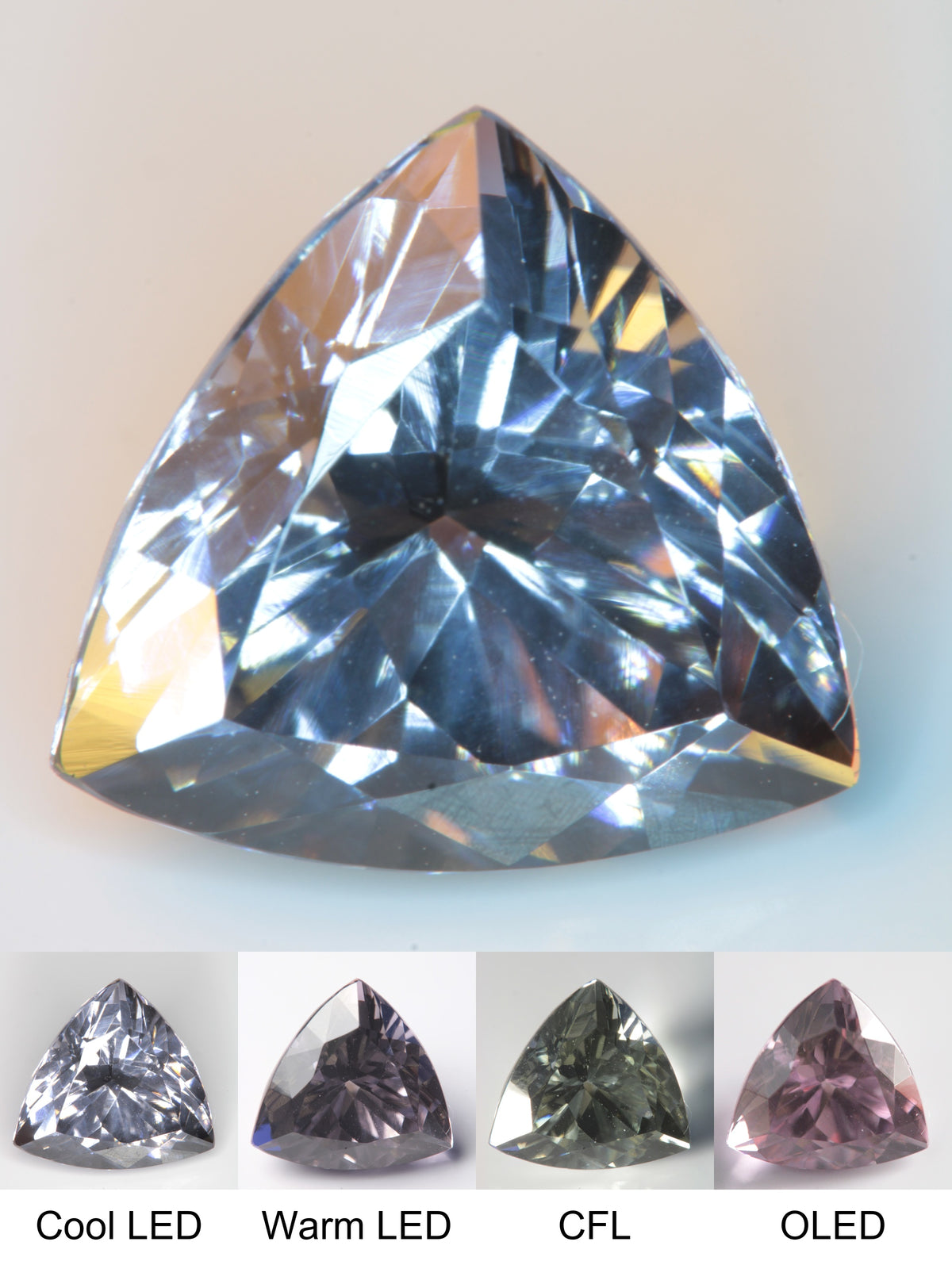Dusk Grey Laser Garnet, Purple Grey Nd+ Laser YAG