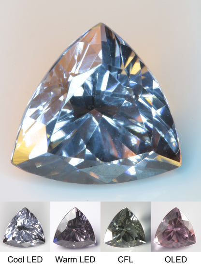 Dusk Grey Laser Garnet, Purple Grey Nd+ Laser YAG