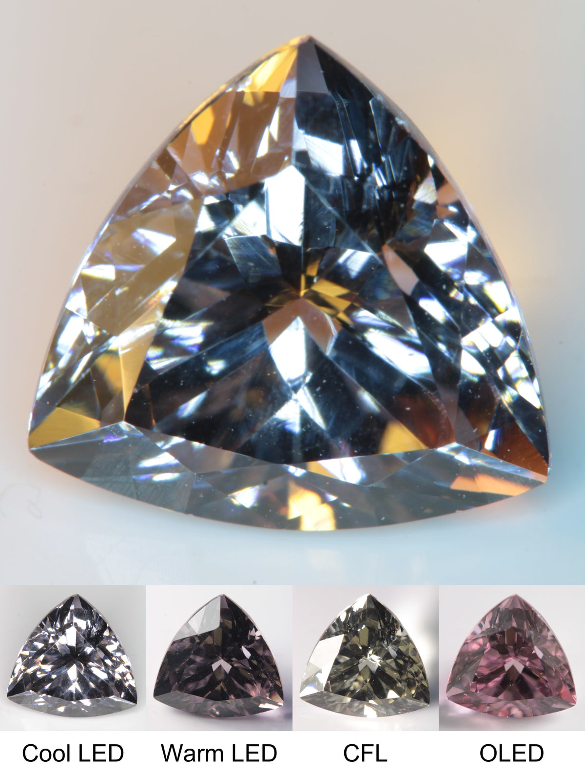 Dusk Grey Laser Garnet, Purple Grey Nd+ Laser YAG