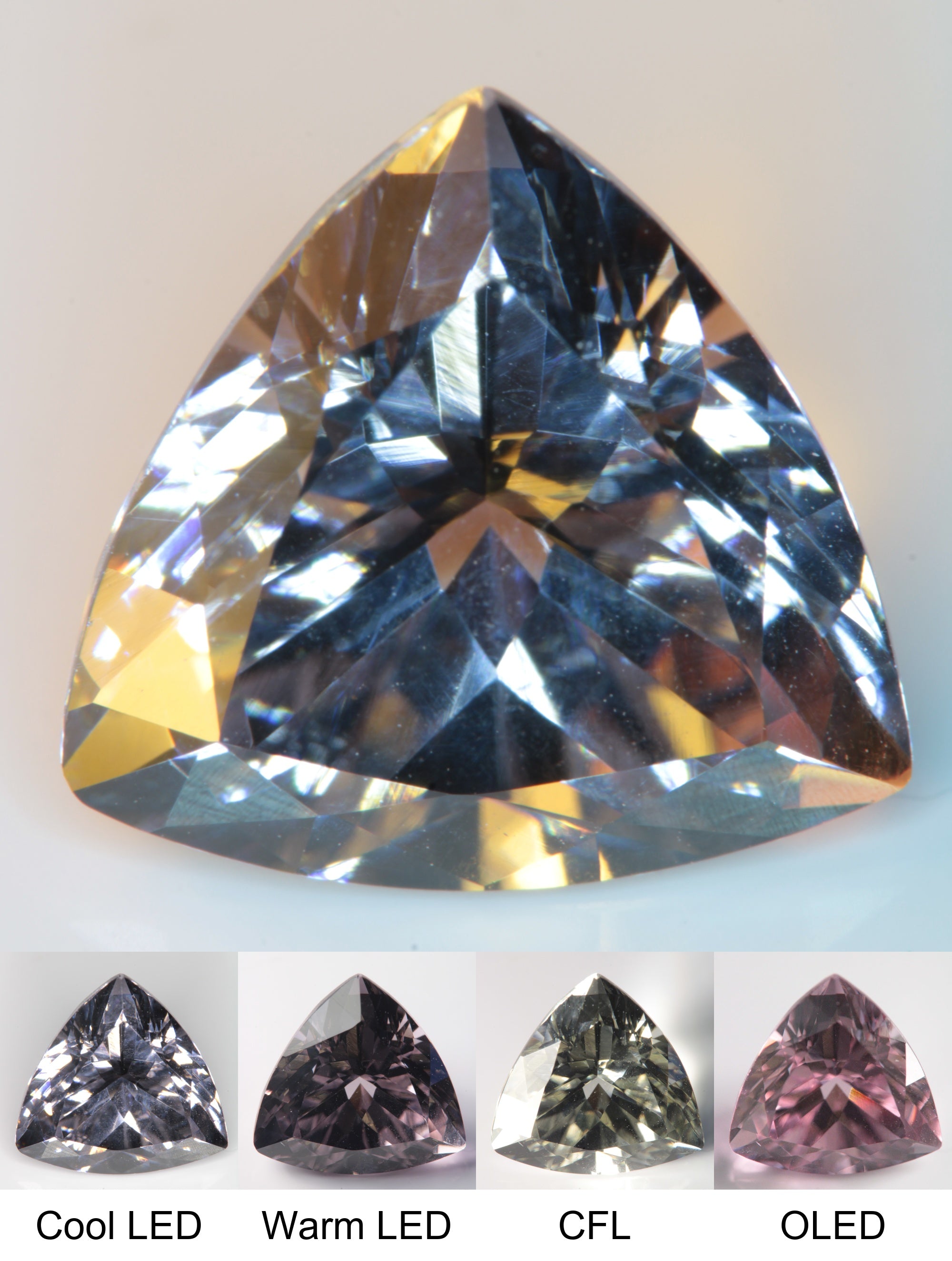 Dusk Grey Laser Garnet, Purple Grey Nd+ Laser YAG