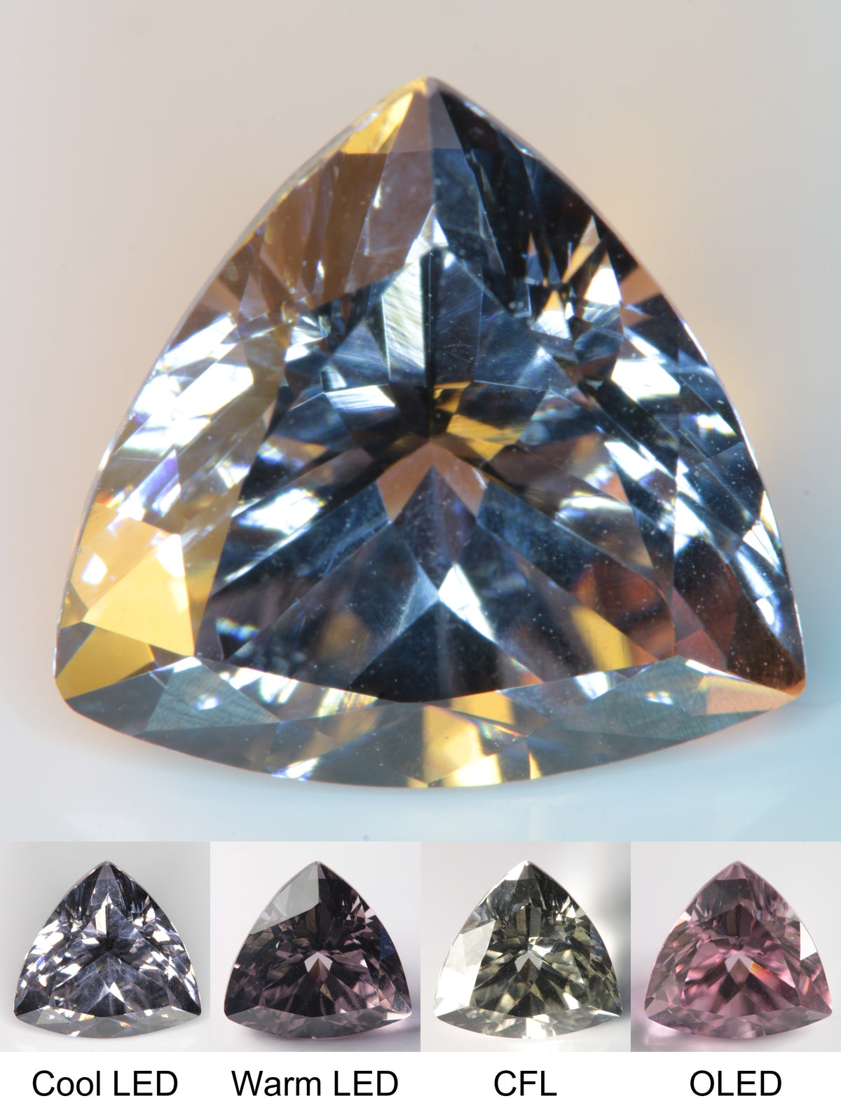 Dusk Grey Laser Garnet, Purple Grey Nd+ Laser YAG