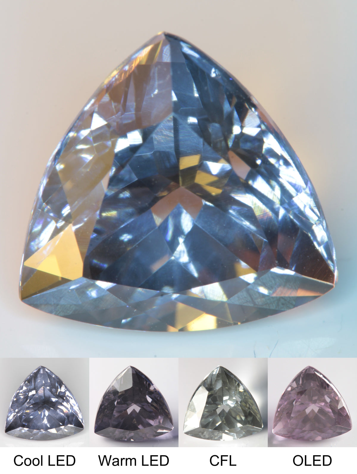 Dusk Grey Laser Garnet, Purple Grey Nd+ Laser YAG
