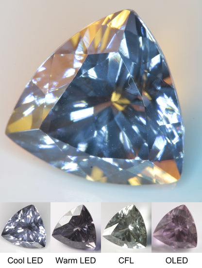 Dusk Grey Laser Garnet, Purple Grey Nd+ Laser YAG
