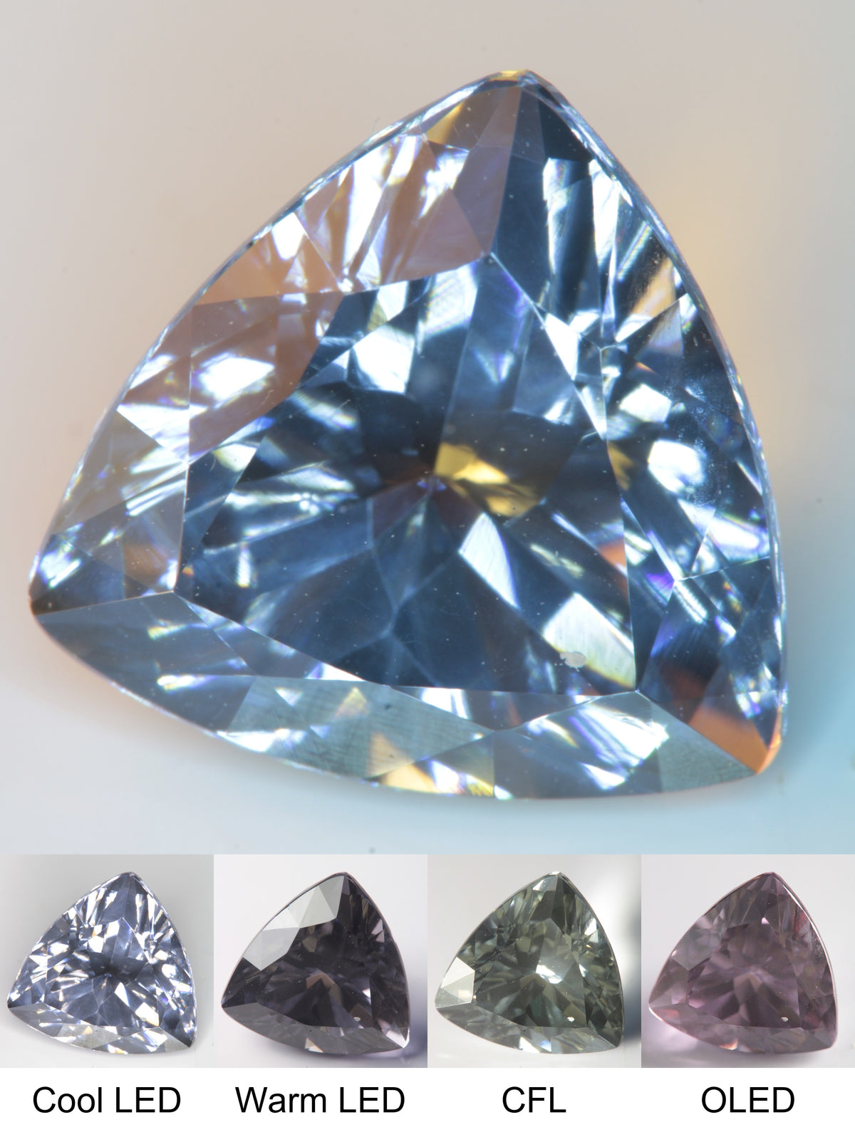 Dusk Grey Laser Garnet, Purple Grey Nd+ Laser YAG