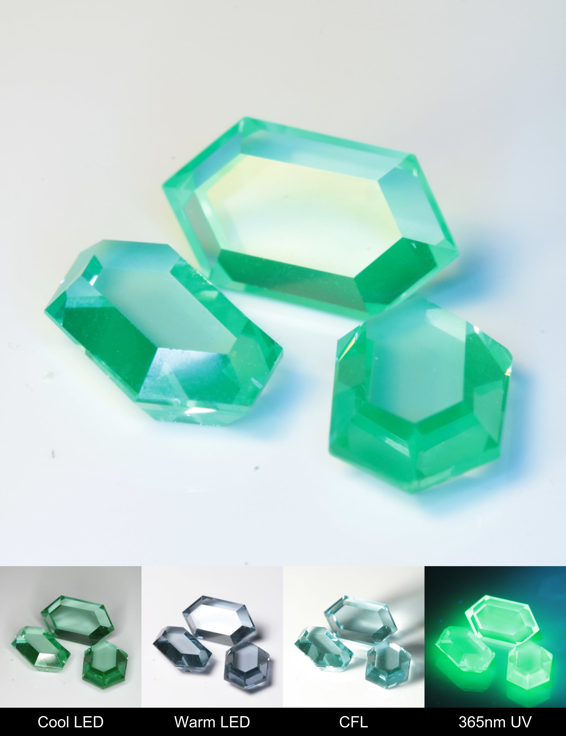Dark Green Manganese Spinel Retrohex Cut
