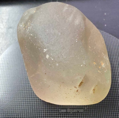 extra large Large Pink Nd+Ce Laser YAG dice rough