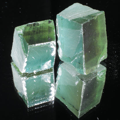 Dichroic Blue Yellow Moissanite Facet Rough