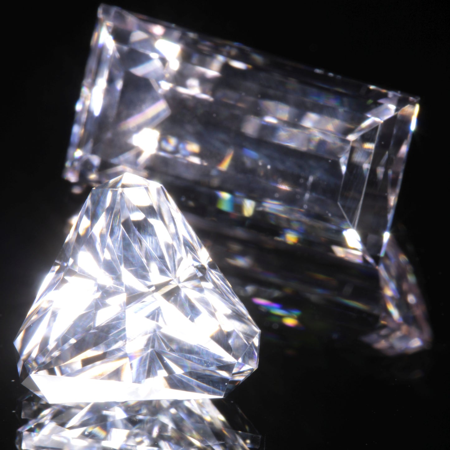 F-35 Fighter Jet Window Sapphire Loose Gems