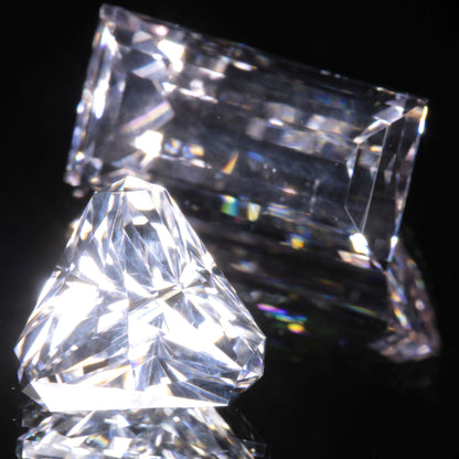 F-35 Fighter Jet Window Sapphire Loose Gems