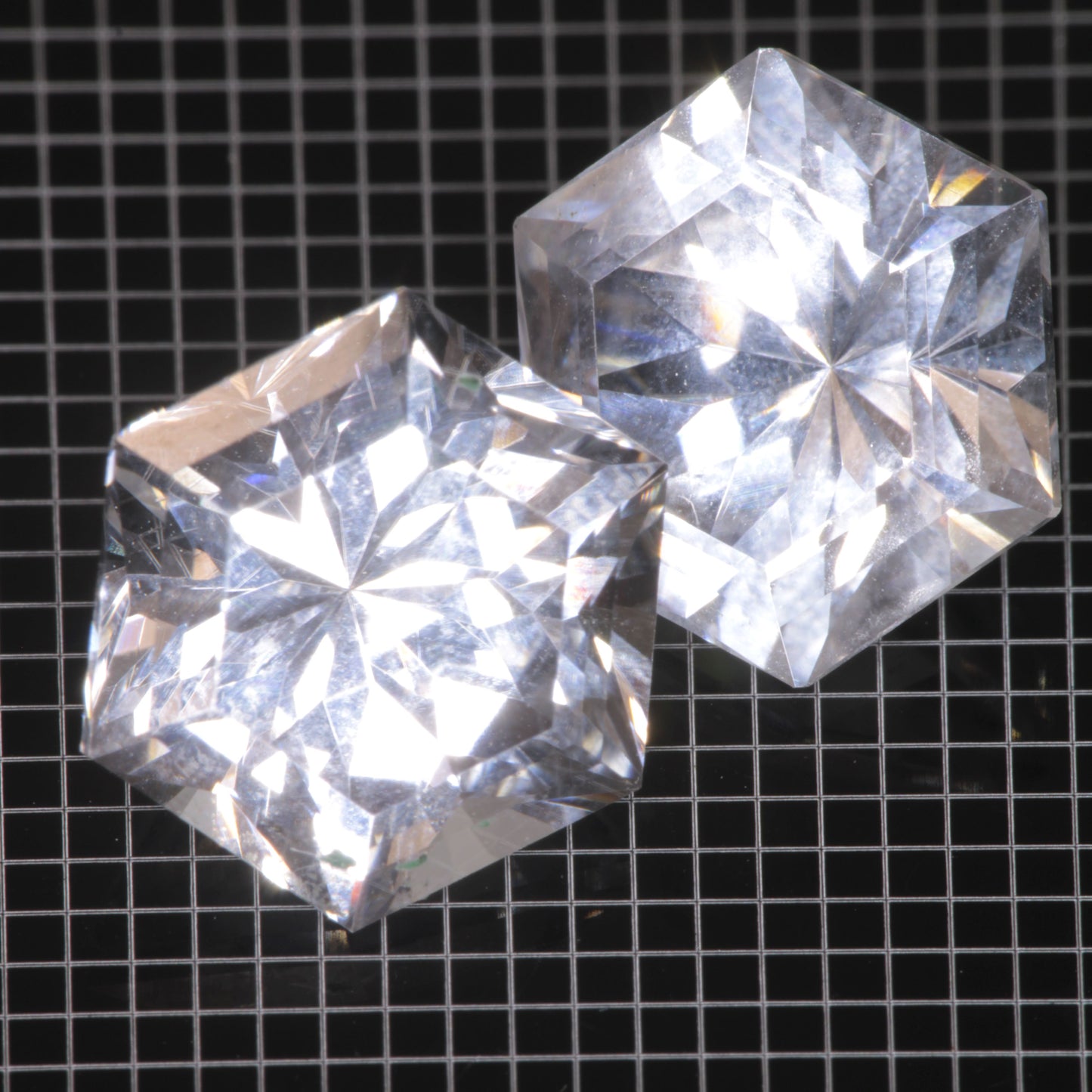 F-35 Fighter Jet Window Sapphire Loose Calibrated Gems (F35 Gems)