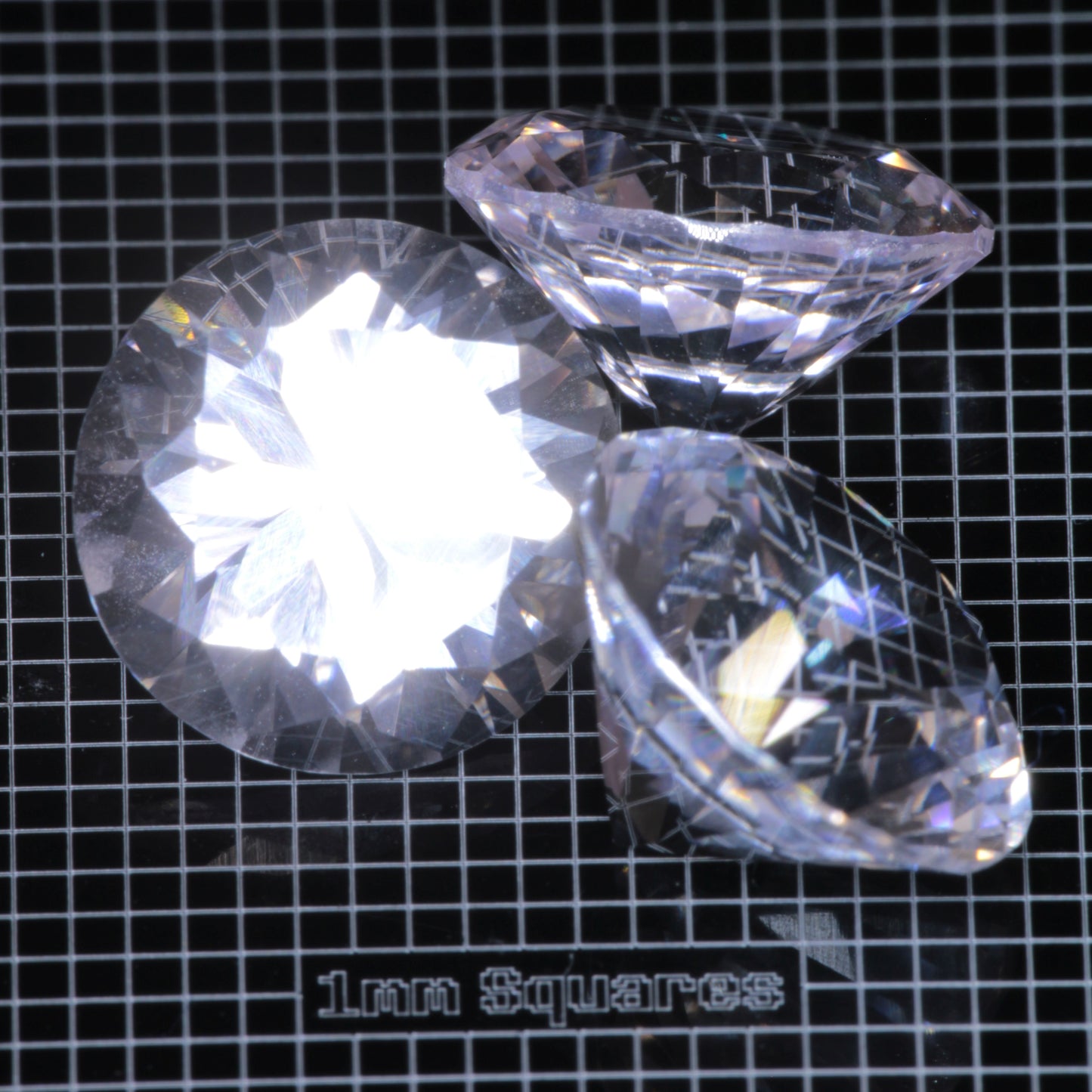 F-35 Fighter Jet Window Sapphire Loose Calibrated Gems (F35 Gems)