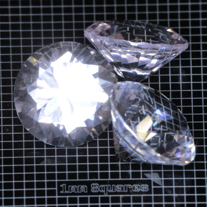 F-35 Fighter Jet Window Sapphire Loose Calibrated Gems (F35 Gems)