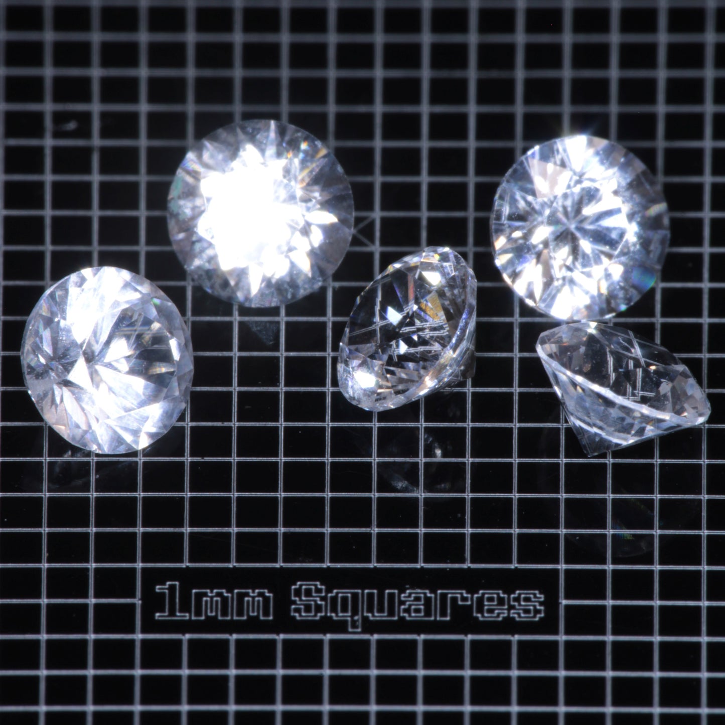 F-35 Fighter Jet Window Sapphire Loose Calibrated Gems (F35 Gems)