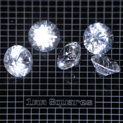 F-35 Fighter Jet Window Sapphire Loose Calibrated Gems (F35 Gems)