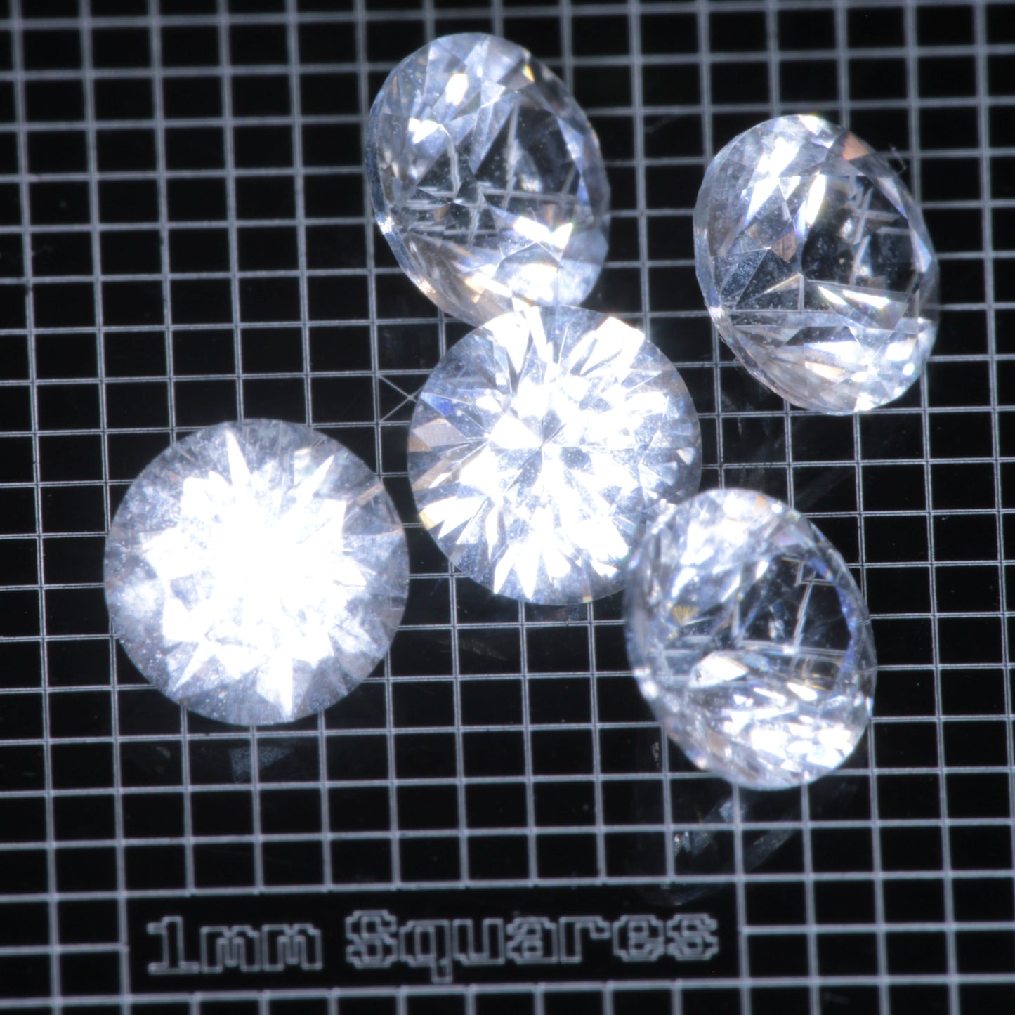 F-35 Fighter Jet Window Sapphire Loose Calibrated Gems (F35 Gems)