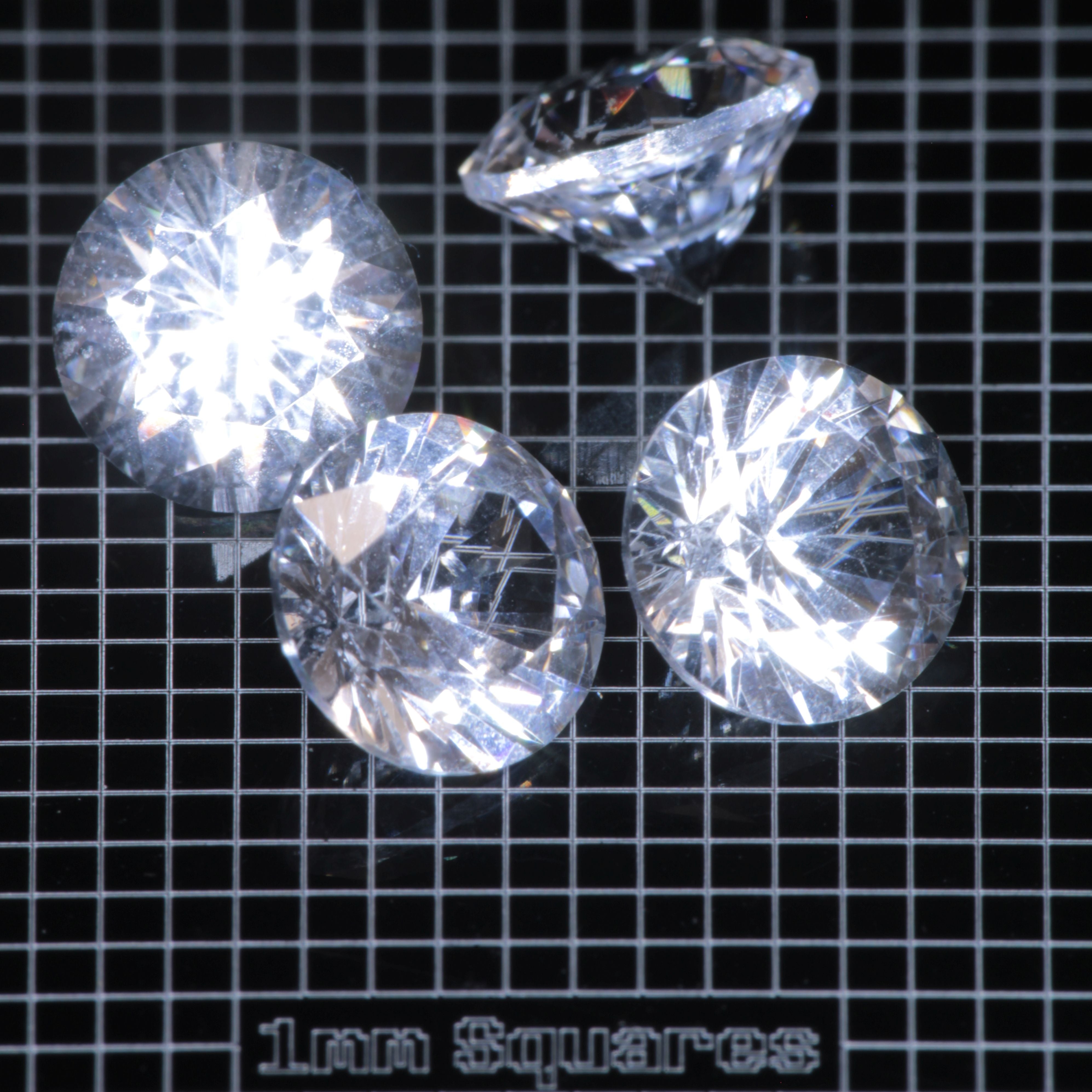 F-35 Fighter Jet Window Sapphire Loose Calibrated Gems (F35 Gems)