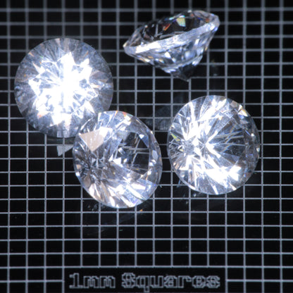 F-35 Fighter Jet Window Sapphire Loose Calibrated Gems (F35 Gems)