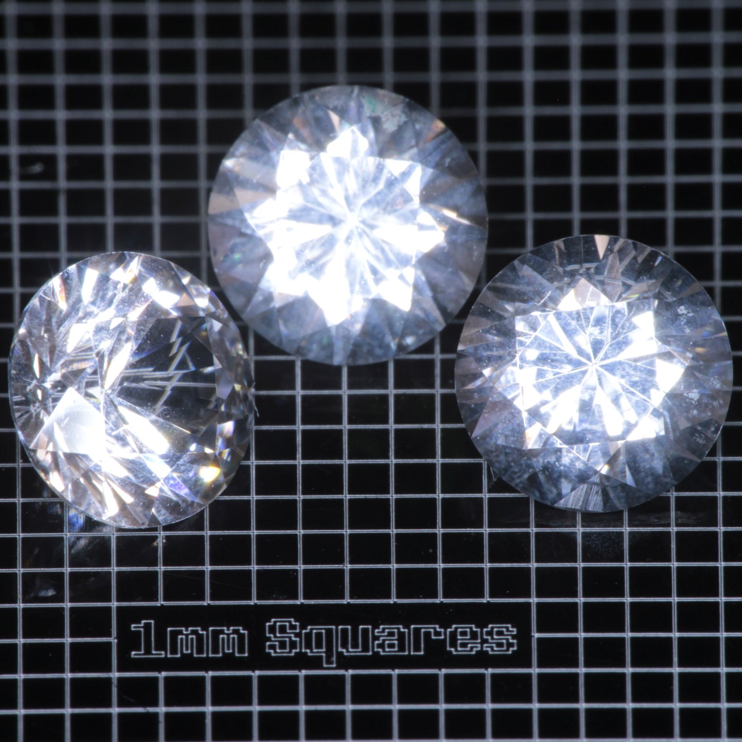 F-35 Fighter Jet Window Sapphire Loose Calibrated Gems (F35 Gems)