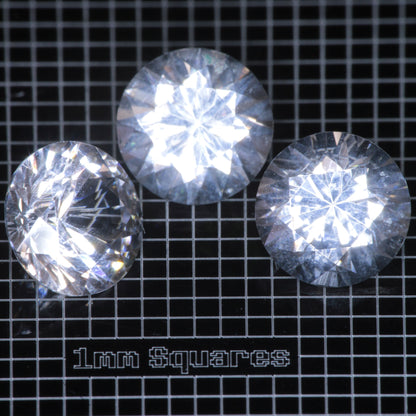 F-35 Fighter Jet Window Sapphire Loose Calibrated Gems (F35 Gems)