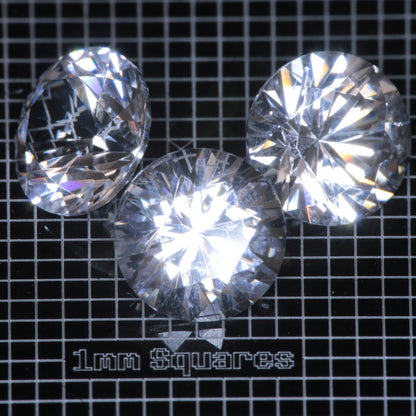 F-35 Fighter Jet Window Sapphire Loose Calibrated Gems (F35 Gems)