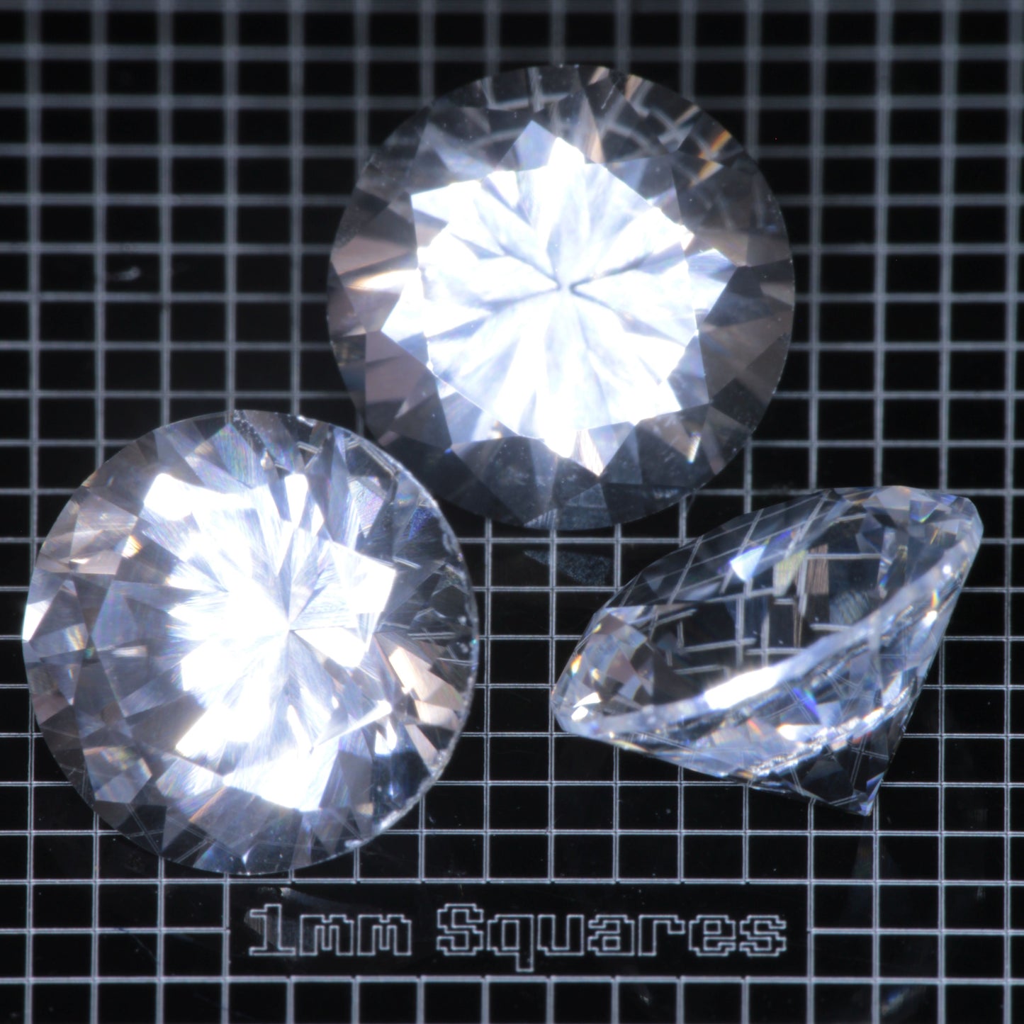 F-35 Fighter Jet Window Sapphire Loose Calibrated Gems (F35 Gems)