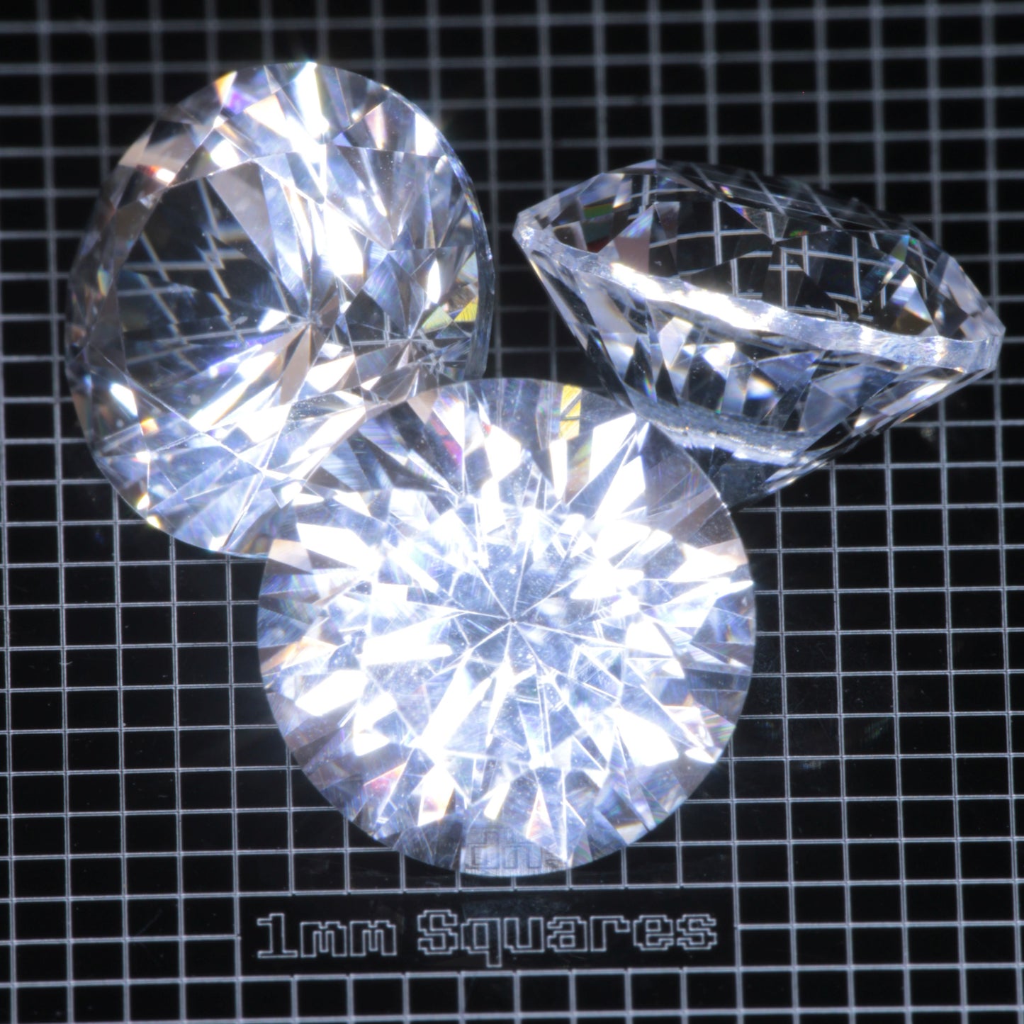 F-35 Fighter Jet Window Sapphire Loose Calibrated Gems (F35 Gems)