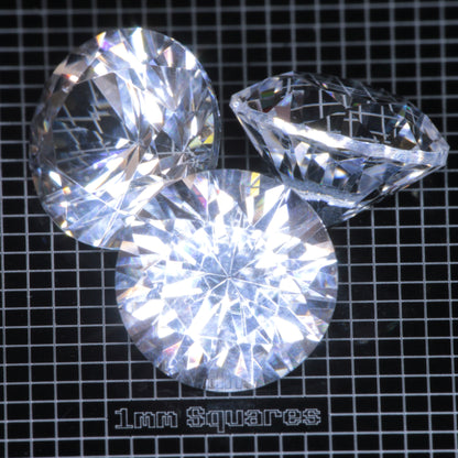 F-35 Fighter Jet Window Sapphire Loose Calibrated Gems (F35 Gems)