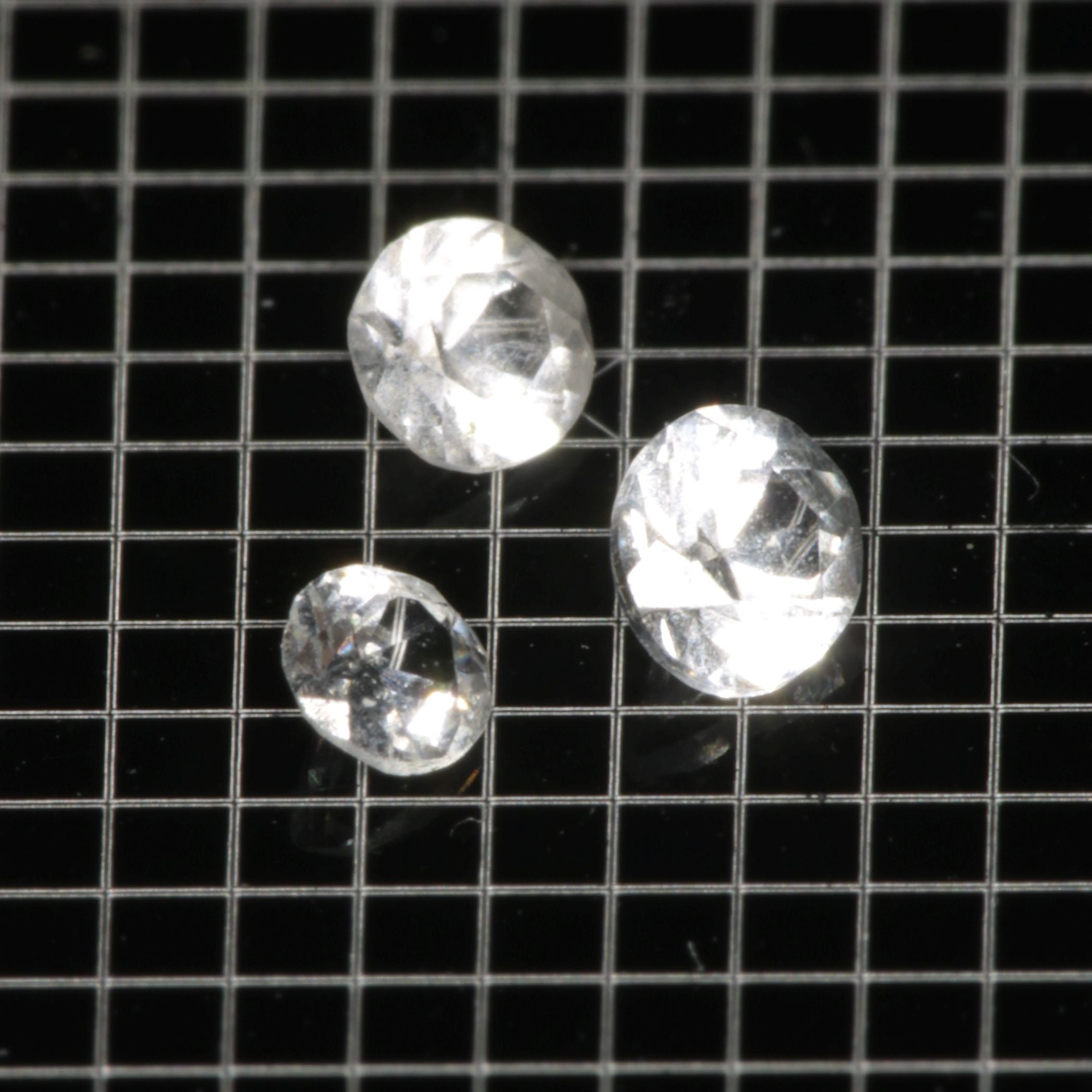 F-35 Fighter Jet Window Sapphire Loose Calibrated Gems (F35 Gems)