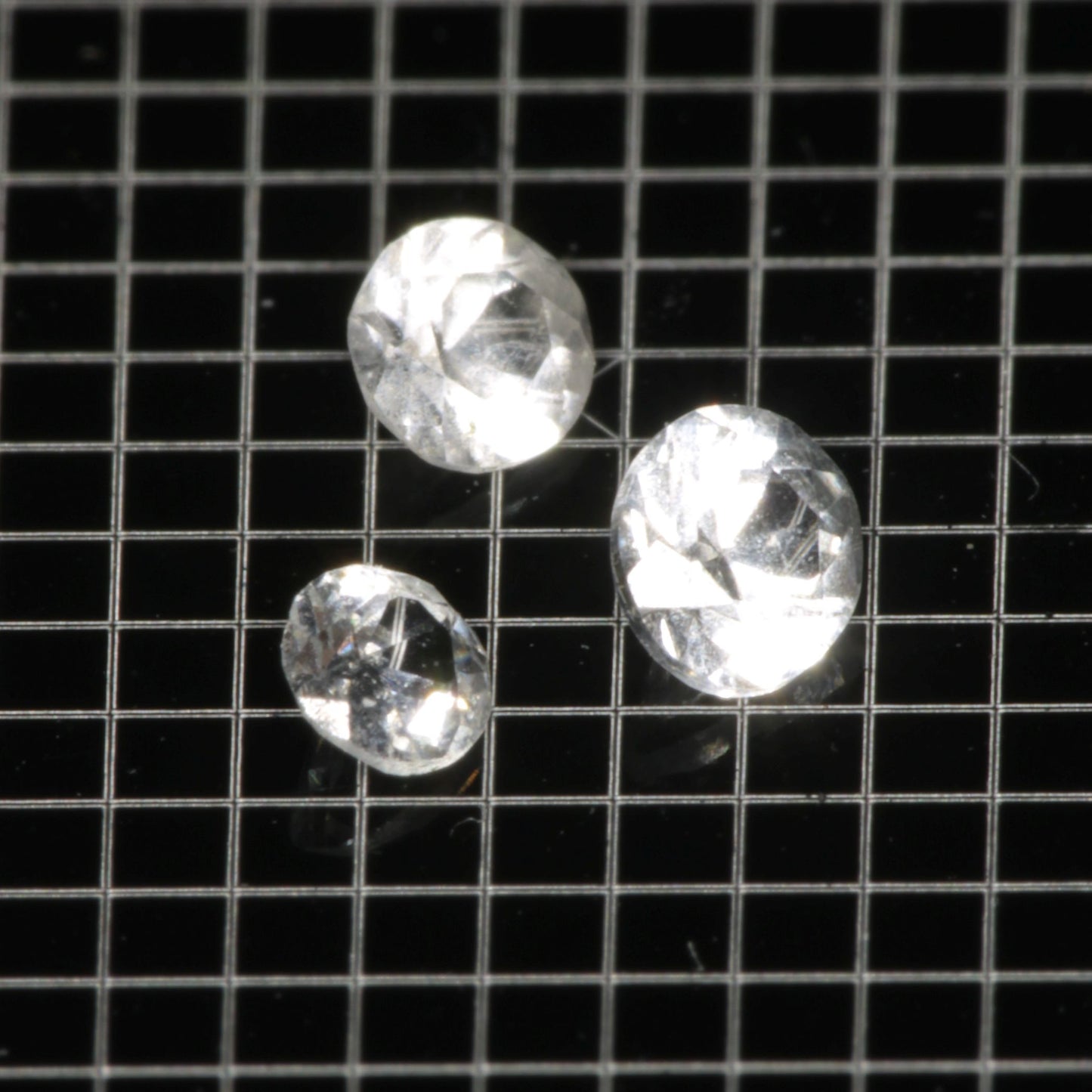 F-35 Fighter Jet Window Sapphire Loose Calibrated Gems (F35 Gems)