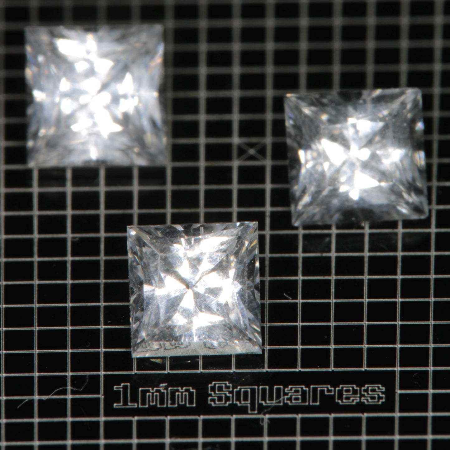 F-35 Fighter Jet Window Sapphire Loose Calibrated Gems (F35 Gems)