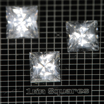 F-35 Fighter Jet Window Sapphire Loose Calibrated Gems (F35 Gems)