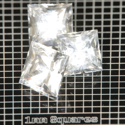 F-35 Fighter Jet Window Sapphire Loose Calibrated Gems (F35 Gems)