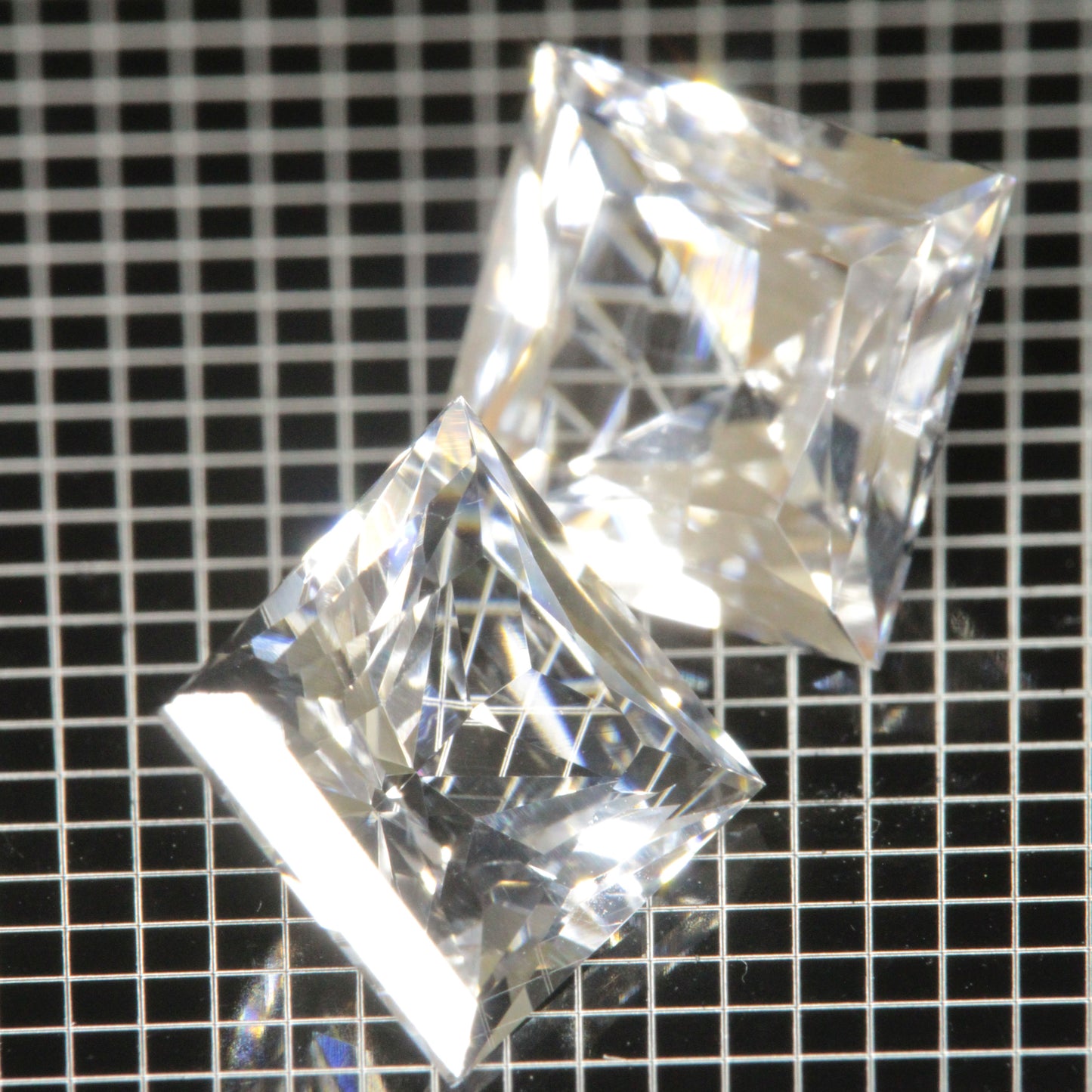 F-35 Fighter Jet Window Sapphire Loose Calibrated Gems (F35 Gems)